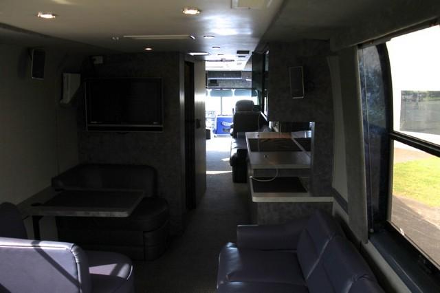 prevost tour bus interior