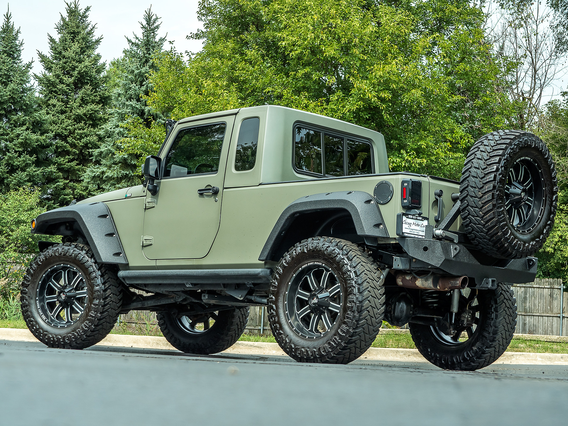 Jeep Wrangler Unlimited Converted Into All Terrain Armored Pickup Cool ...