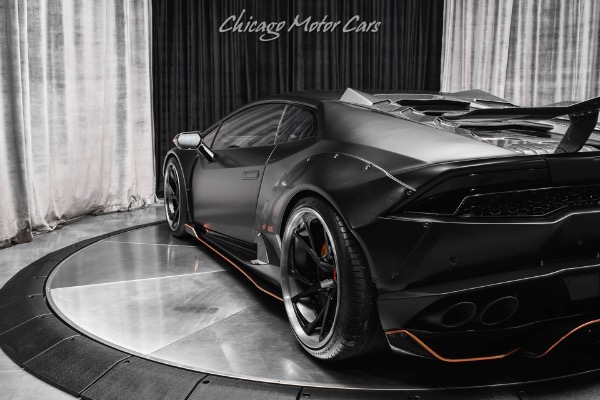 Used-2015-Lamborghini-Huracan-LP610-4-Liberty-Walk-Widebody-Stealth-PPF-Carbon-Fiber-Wing-1OF1-Build