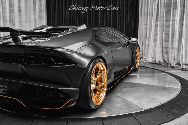 Used-2015-Lamborghini-Huracan-LP610-4-Liberty-Walk-Widebody-Stealth-PPF-Carbon-Fiber-Wing-1OF1-Build