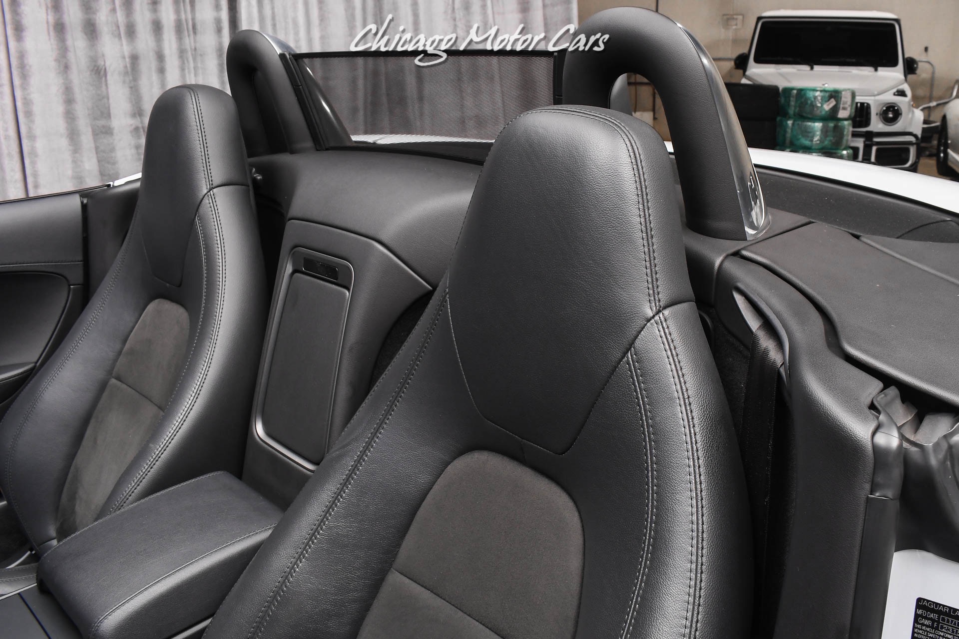 jaguar f type convertible back seat