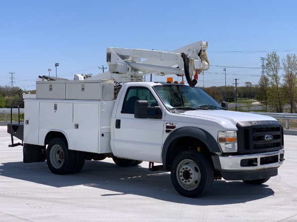 Used 2008 Ford Super Duty F-550 XLT DRW 2dr Bucket Truck For Sale ...