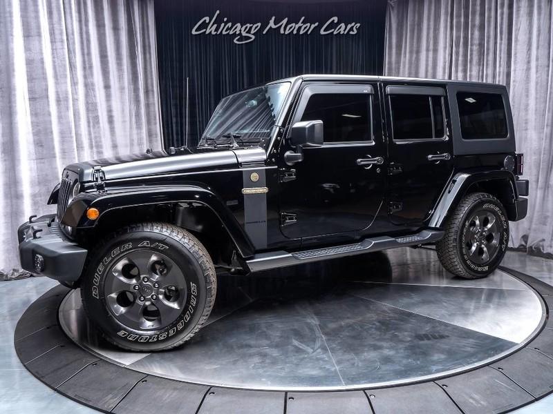 Used 2017 Jeep Wrangler Unlimited Freedom Edition 4dr Upgrades! For Sale  ($33,800) | Chicago Motor Cars Stock #15585A