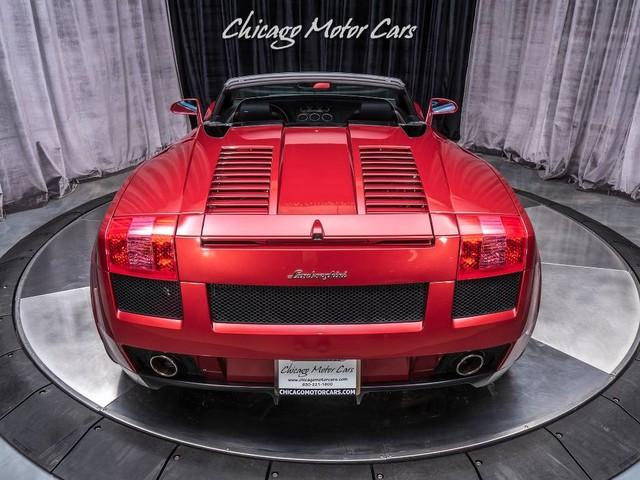 Used 2007 Lamborghini Gallardo Spyder Convertible **MSRP $230,049** For Sale  ($99,800) | Chicago Motor Cars Stock #15593A