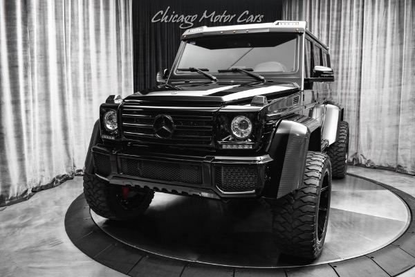 Used-2017-Mercedes-Benz-G550-4x4-Squared-SUV-Black-on-Black-Upgraded-Wheels-1-of-ONLY-300-Made-in-US-RARE