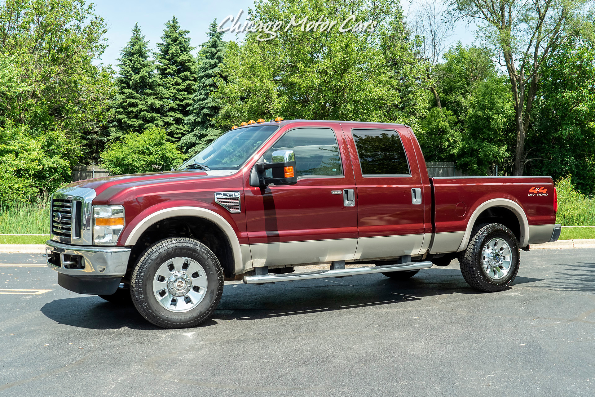 Used 2008 Ford Super Duty F 250 Srw Lariat Pickup Truck Loaded 6 4l Turbo Diesel For Sale 14 800 Chicago Motor Cars Stock 15673