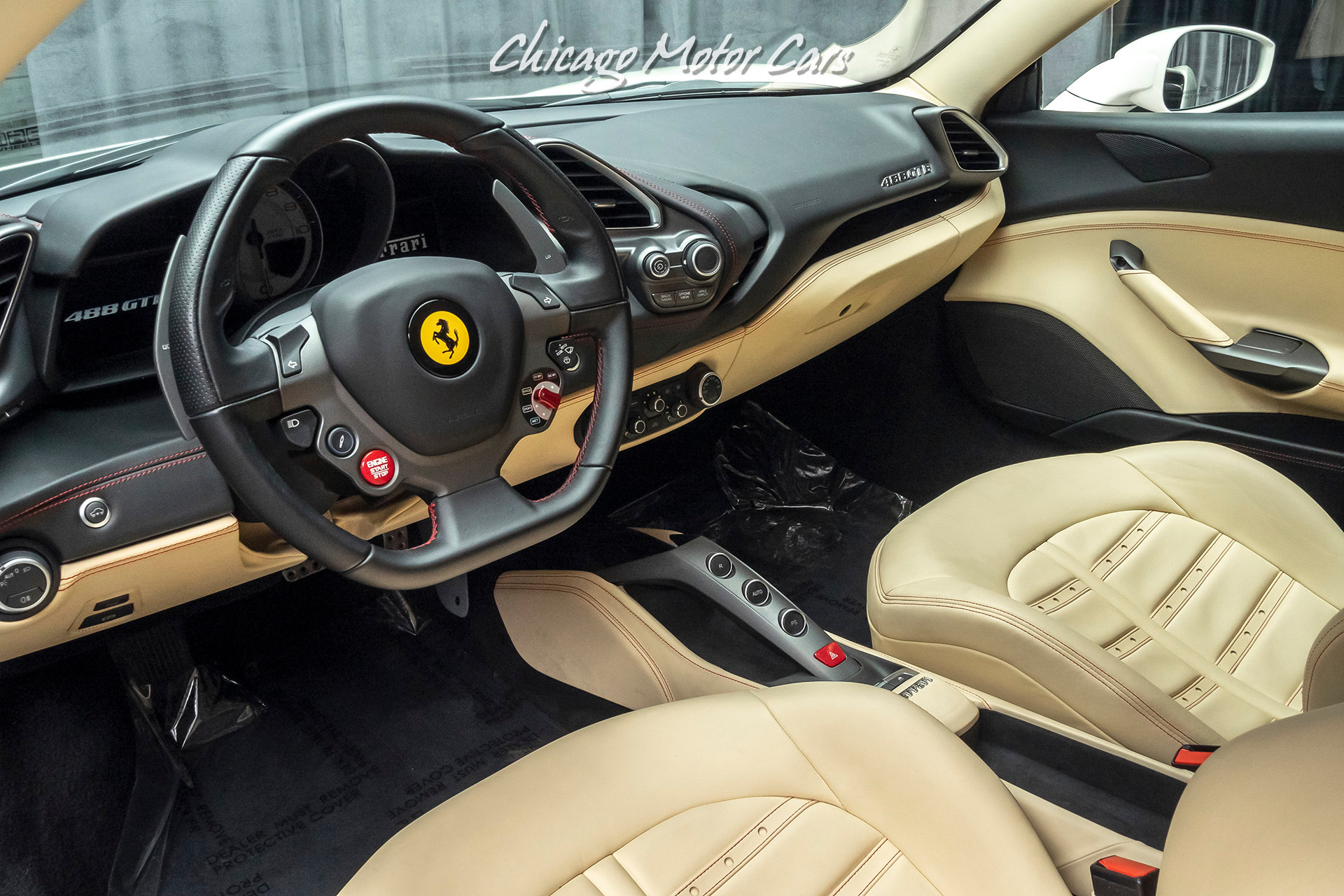 Used 2018 Ferrari 488 Gtb Coupe Msrp 320k Hre Upgraded Wheels Loaded Stunning For Sale Special Pricing Chicago Motor Cars Stock 17032a