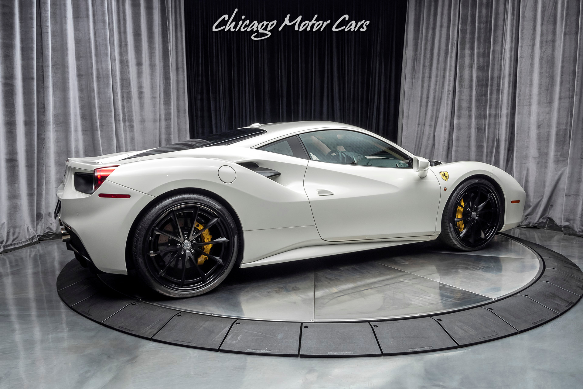 Used 2018 Ferrari 488 Gtb Coupe Msrp 320k Hre Upgraded Wheels Loaded Stunning For Sale Special Pricing Chicago Motor Cars Stock 17032a