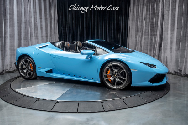 Used 2016 Lamborghini Huracan LP610-4 Spyder **MSRP $322,755** For 