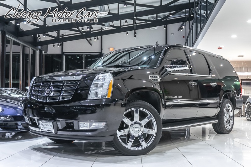 Used 2008 Cadillac Escalade Esv For Sale 14 800 Chicago Motor Cars Stock 15650b