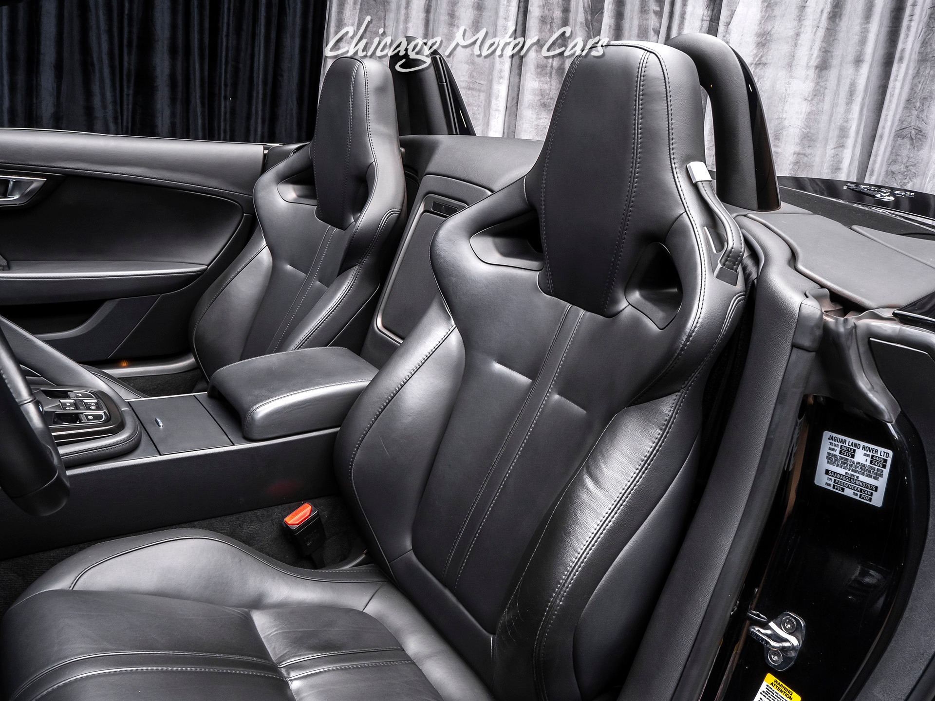 jaguar f type convertible back seat