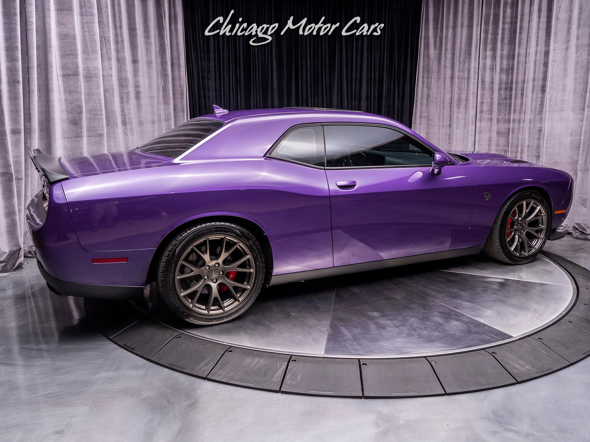 Used 2016 Dodge Challenger Srt Hellcat Coupe Plum Crazy Pearl Exterior For Sale Special