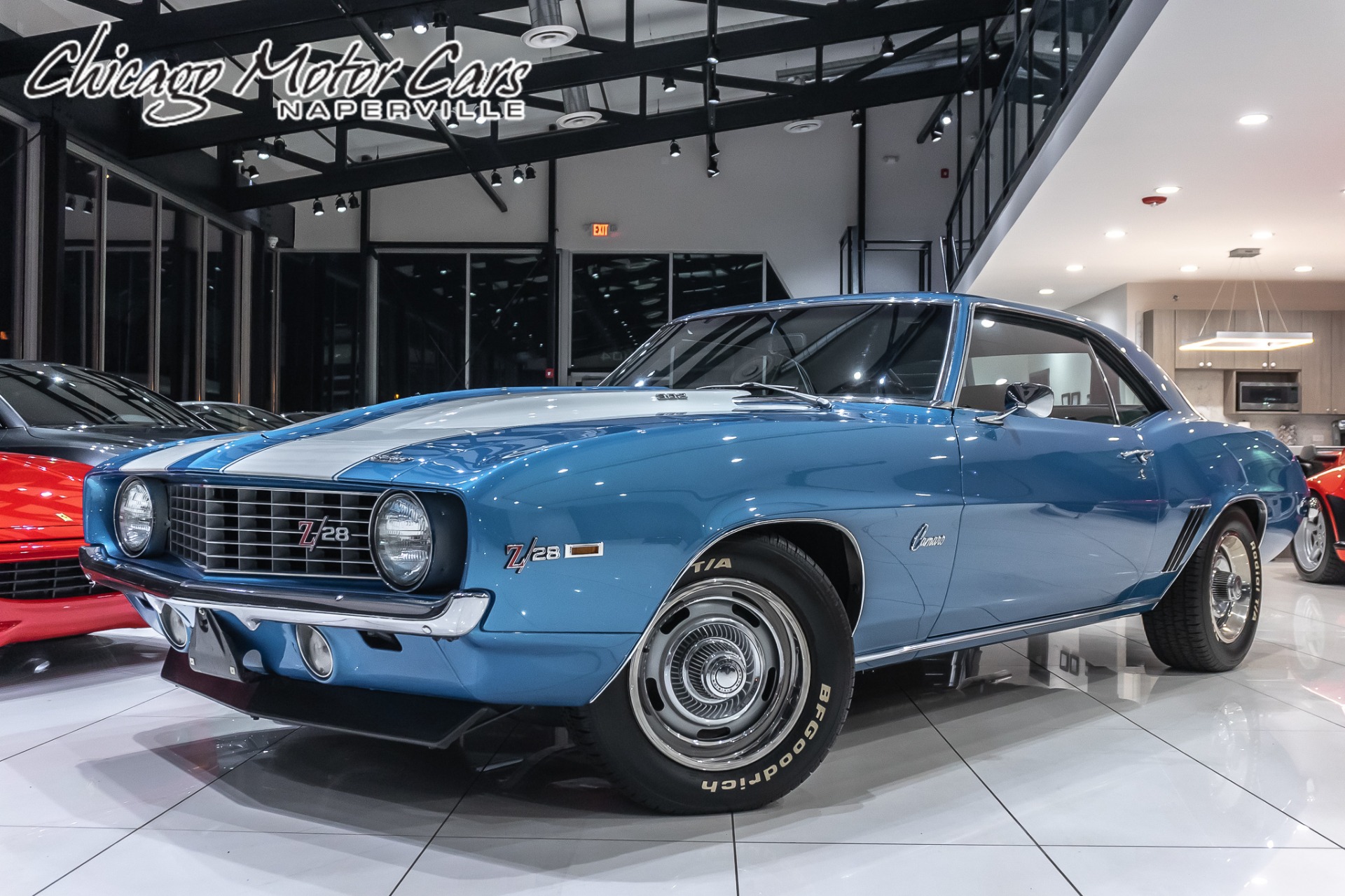 used 1969 chevrolet camaro z 28 4 spd x33 coupe s matching crossram for sale special pricing chicago motor cars stock 17273 chicago motor cars