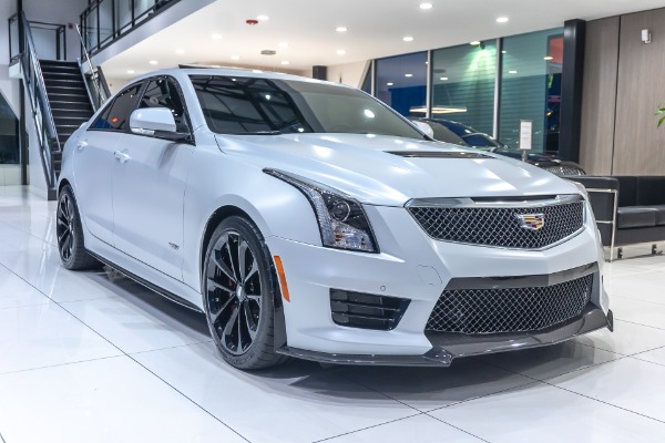 Used 2016 Cadillac ATS-V Sedan **#21 OF 102 CRYSTAL WHITE FROST EDITION ...