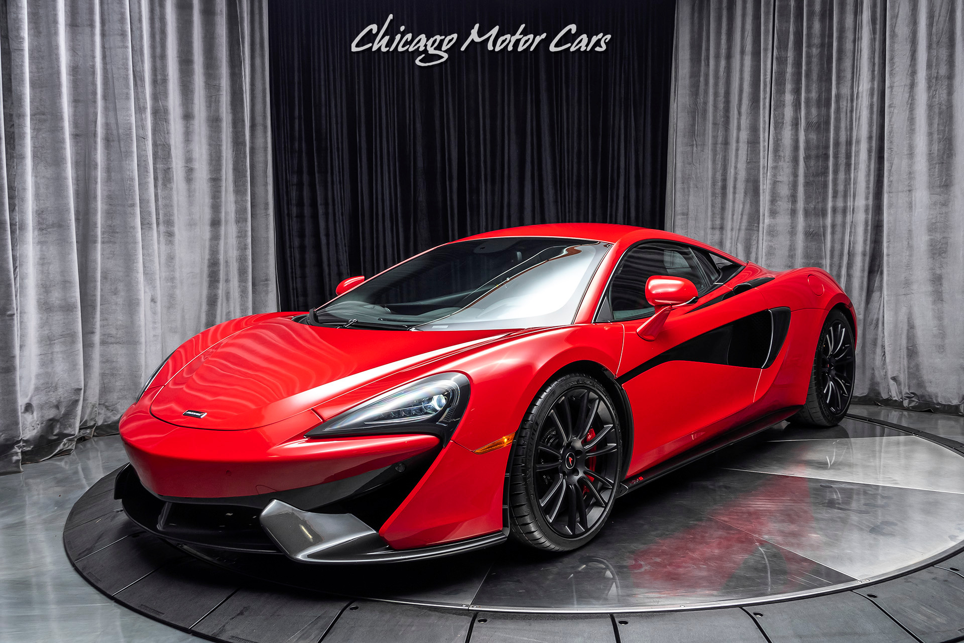 Used 2017 McLaren 570S Coupe Sports Exhaust! ELITE VERMILLION RED PAINT ...