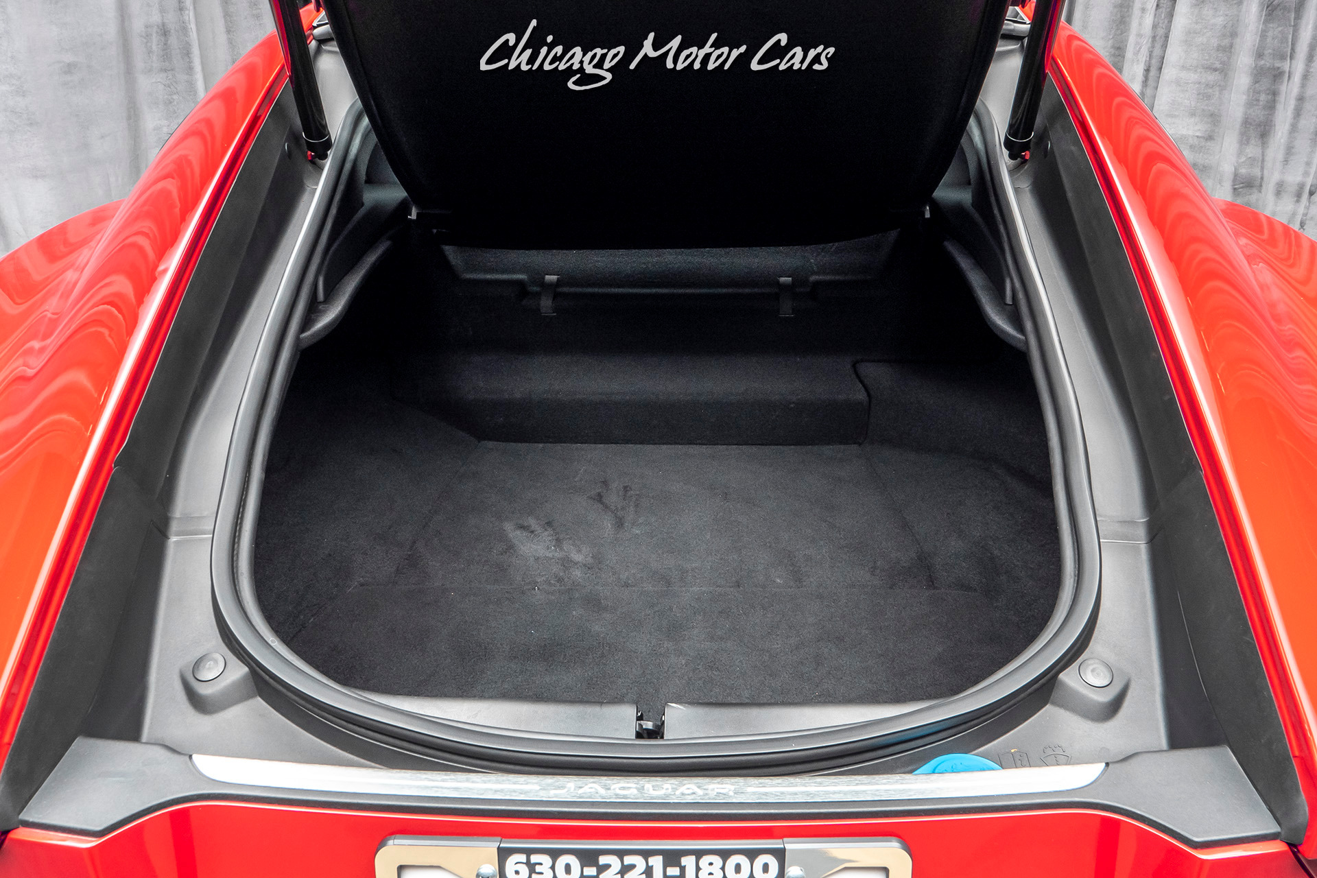 jaguar f type coupe trunk