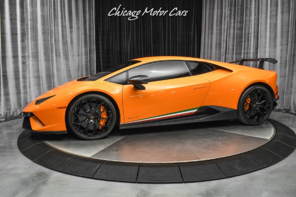 Used 2018 Lamborghini Huracan Performante with VIN ZHWUD4ZF1JLA09319 for sale in West Chicago, IL