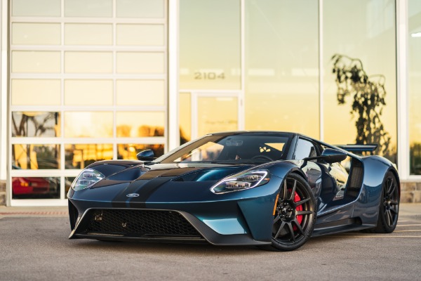 Used 2017 Ford GT Ford GT Matte Carbon Fiber PKG Stripes COLLECTOR ...