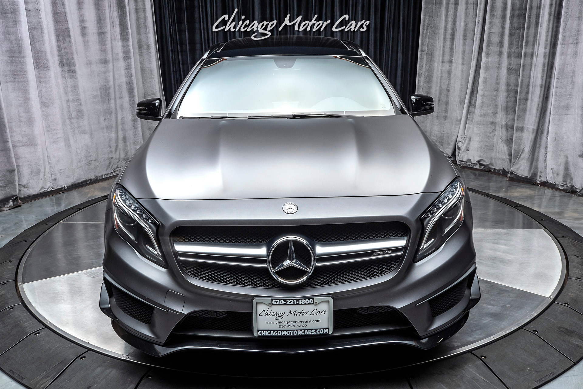 Used-2015-Mercedes-Benz-GLA45-AMG-GLA45-AMG-4MATIC-Hatchback-MSRP-64K-FACTORY-MATTE-EXTERIOR