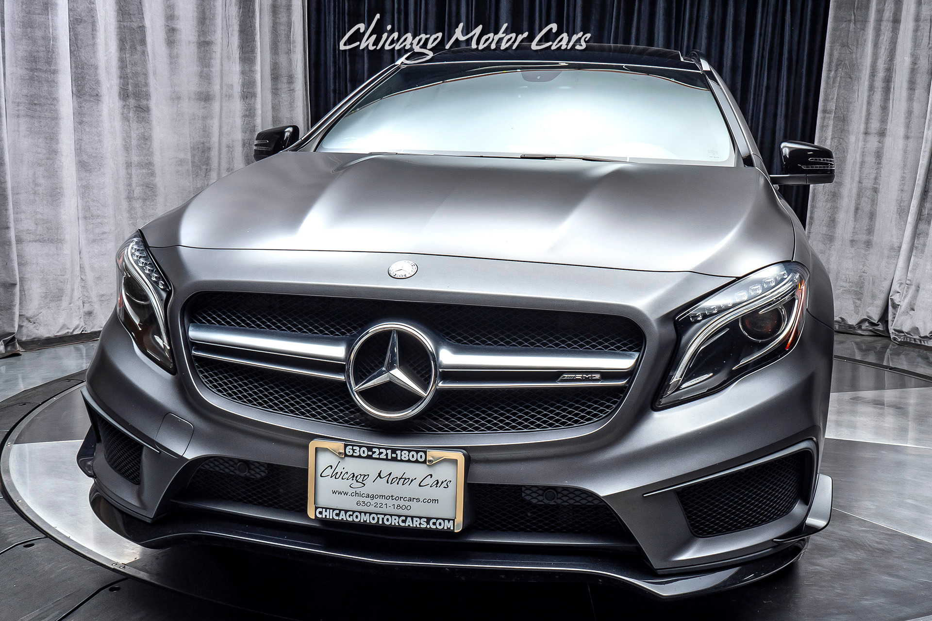 Used-2015-Mercedes-Benz-GLA45-AMG-GLA45-AMG-4MATIC-Hatchback-MSRP-64K-FACTORY-MATTE-EXTERIOR