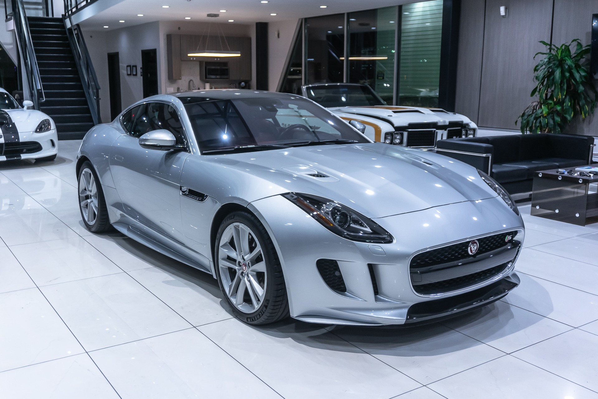 Used-2017-Jaguar-F-TYPE-S-AWD-Coupe-Only-15K-Miles-Performance-Seats-Supercharged