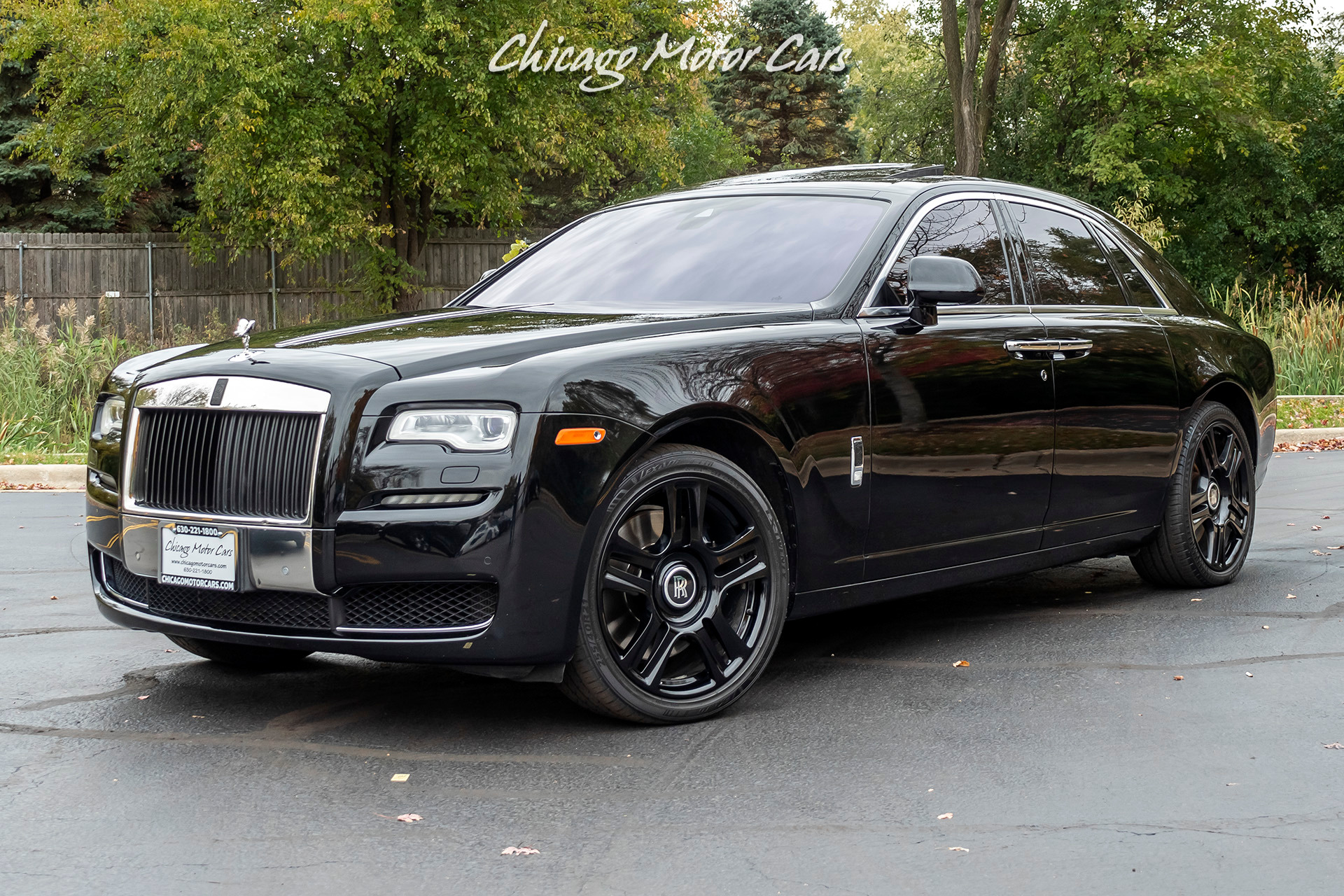 Used 20 Rolls Royce Ghost Sedan ALL BLACKED OUT Serviced LOADED ...