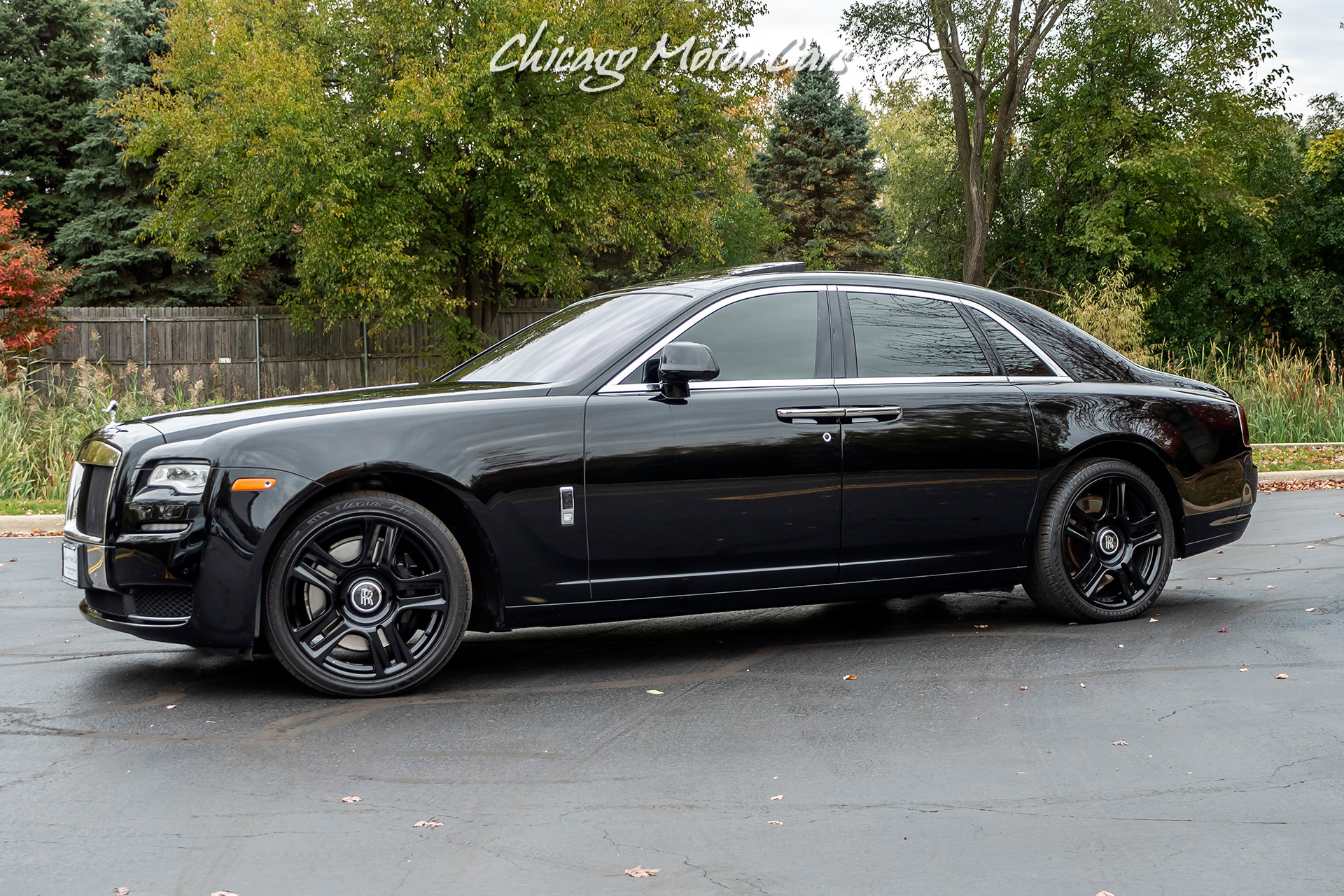 Used 2015 RollsRoyce Ghost Sedan ALL BLACKED OUT Serviced LOADED For Sale  Special Pricing  Chicago Motor Cars Stock 16487A