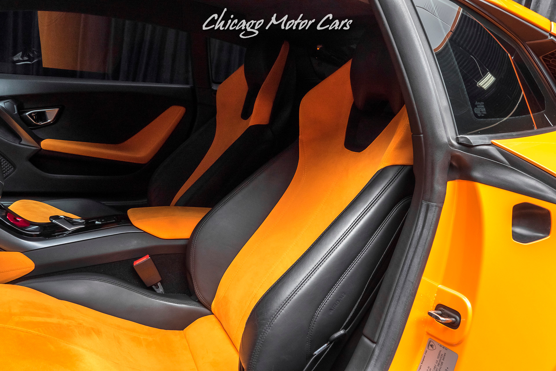 Used-2015-Lamborghini-Huracan-LP610-4-Coupe-Pearl-Orange-ONLY-6k-Miles-UPGRADES-