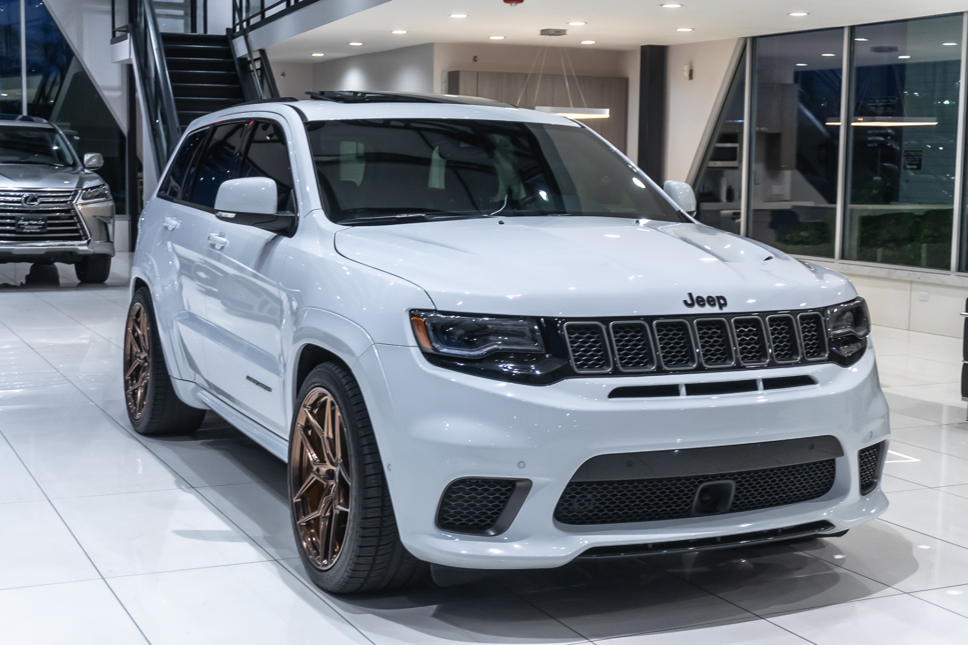 Used 2018 Jeep Grand Cherokee Trackhawk SUV 1000HP Demon Performance ...