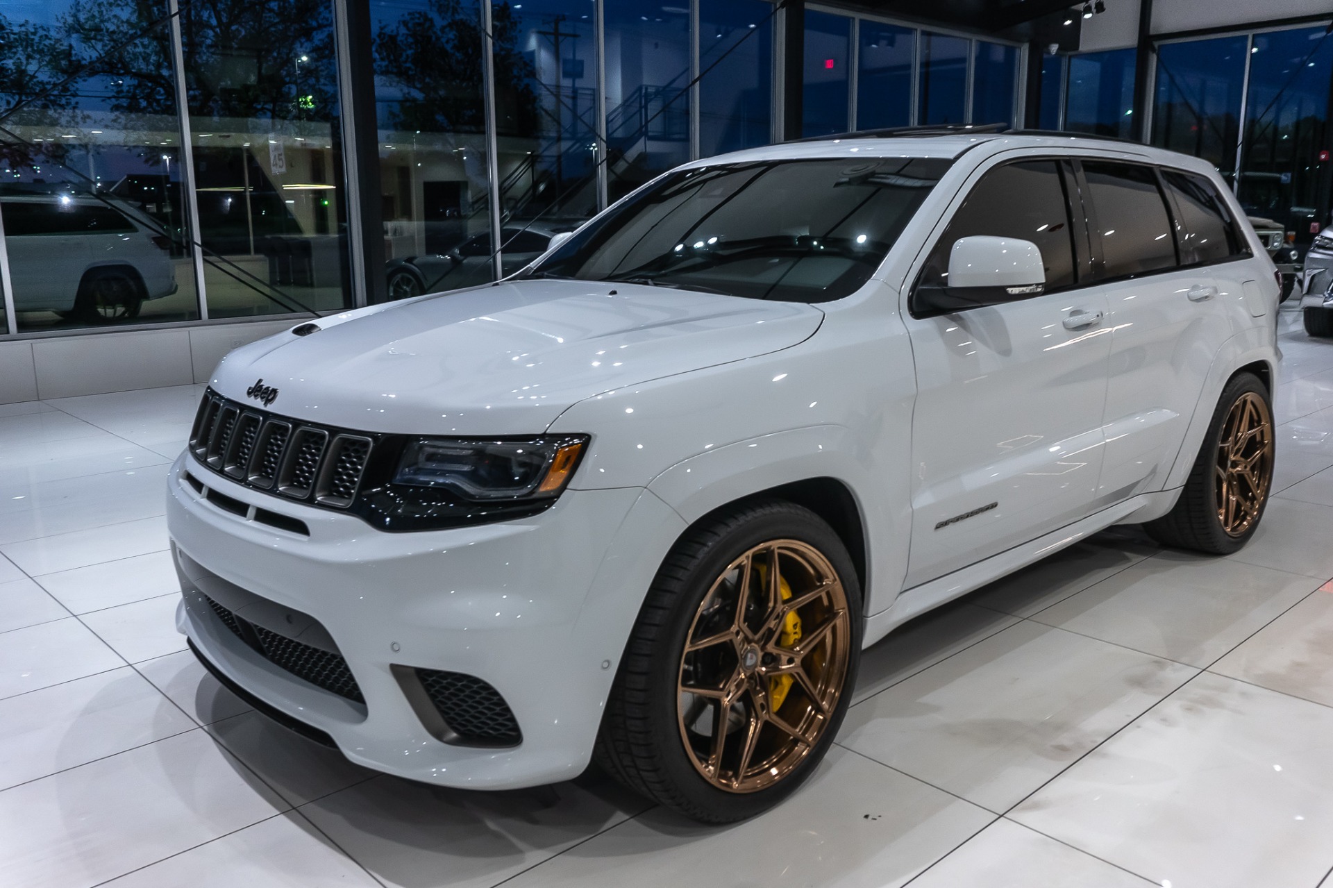 Used 2018 Jeep Grand Cherokee Trackhawk SUV 1000HP Demon Performance ...