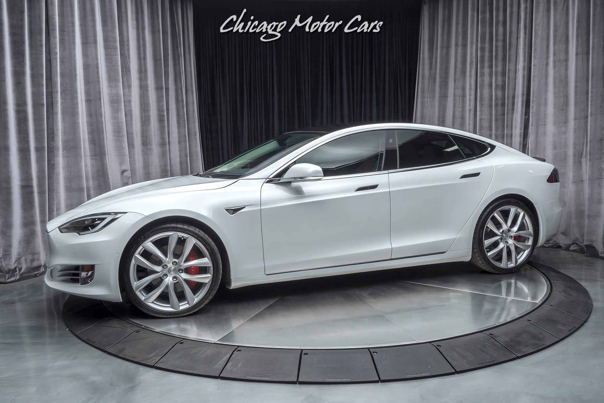 White 2019 Tesla Model S P100d Price