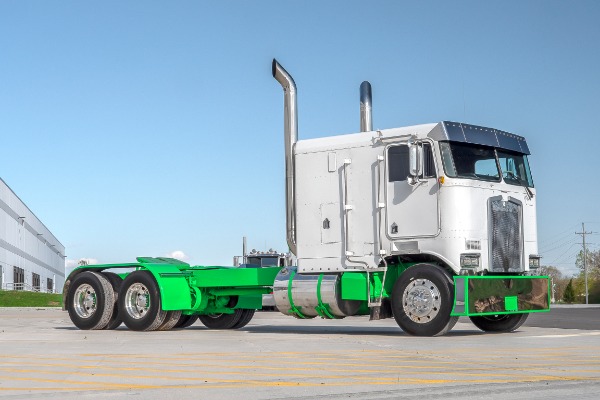 Used 1986 Kenworth K300 CABOVER Sleeper - Big Cam Cummins 400 - 13 ...