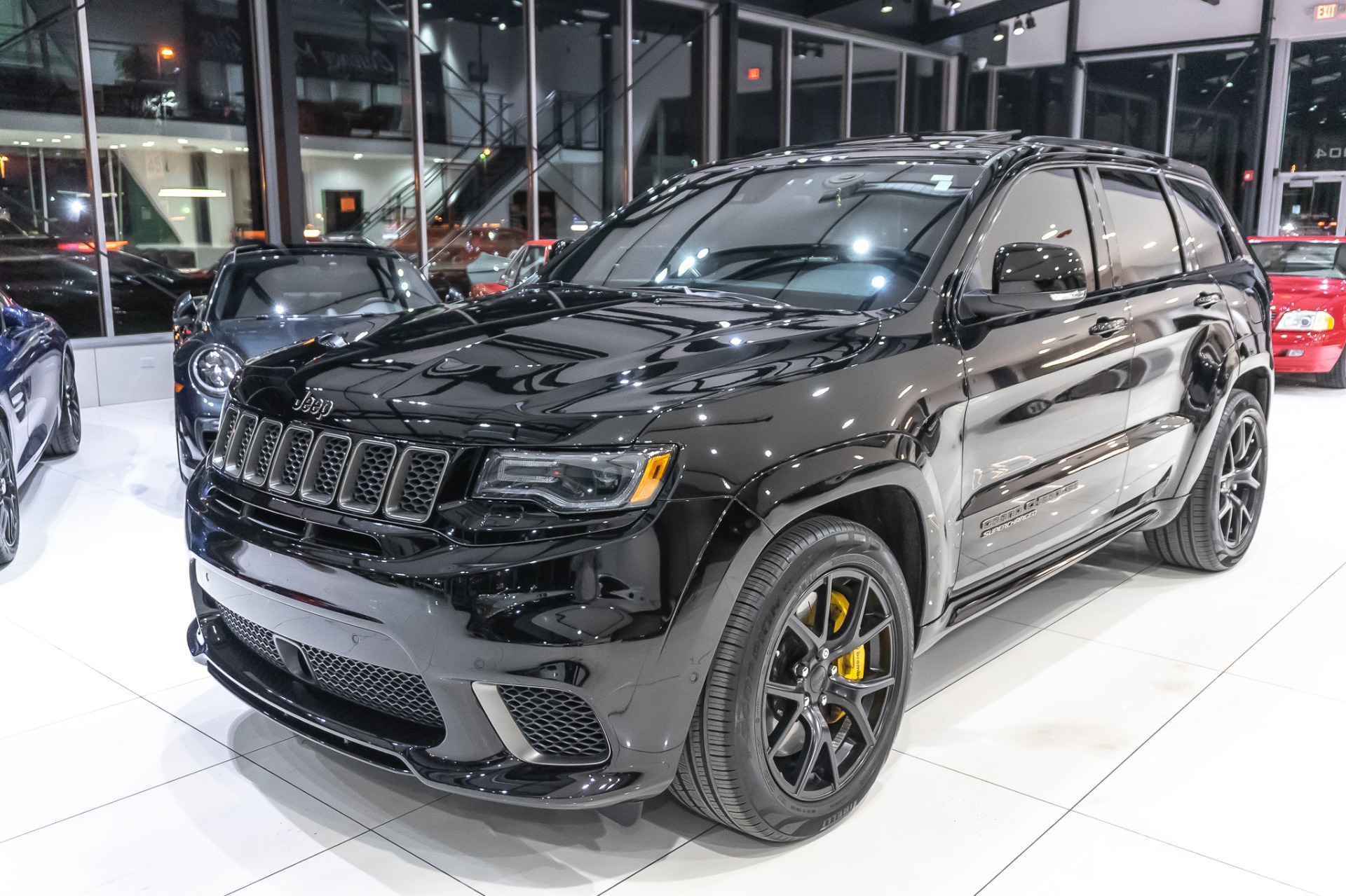 Used 2018 Jeep Grand Cherokee Trackhawk Laguna Leather + Pano + High