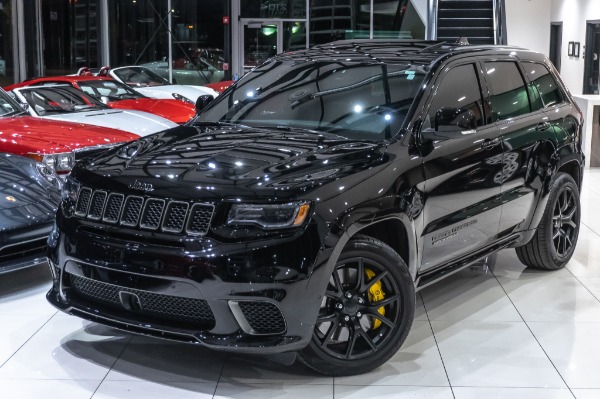 Used 2018 Jeep Grand Cherokee Trackhawk Laguna Leather + Pano + High ...