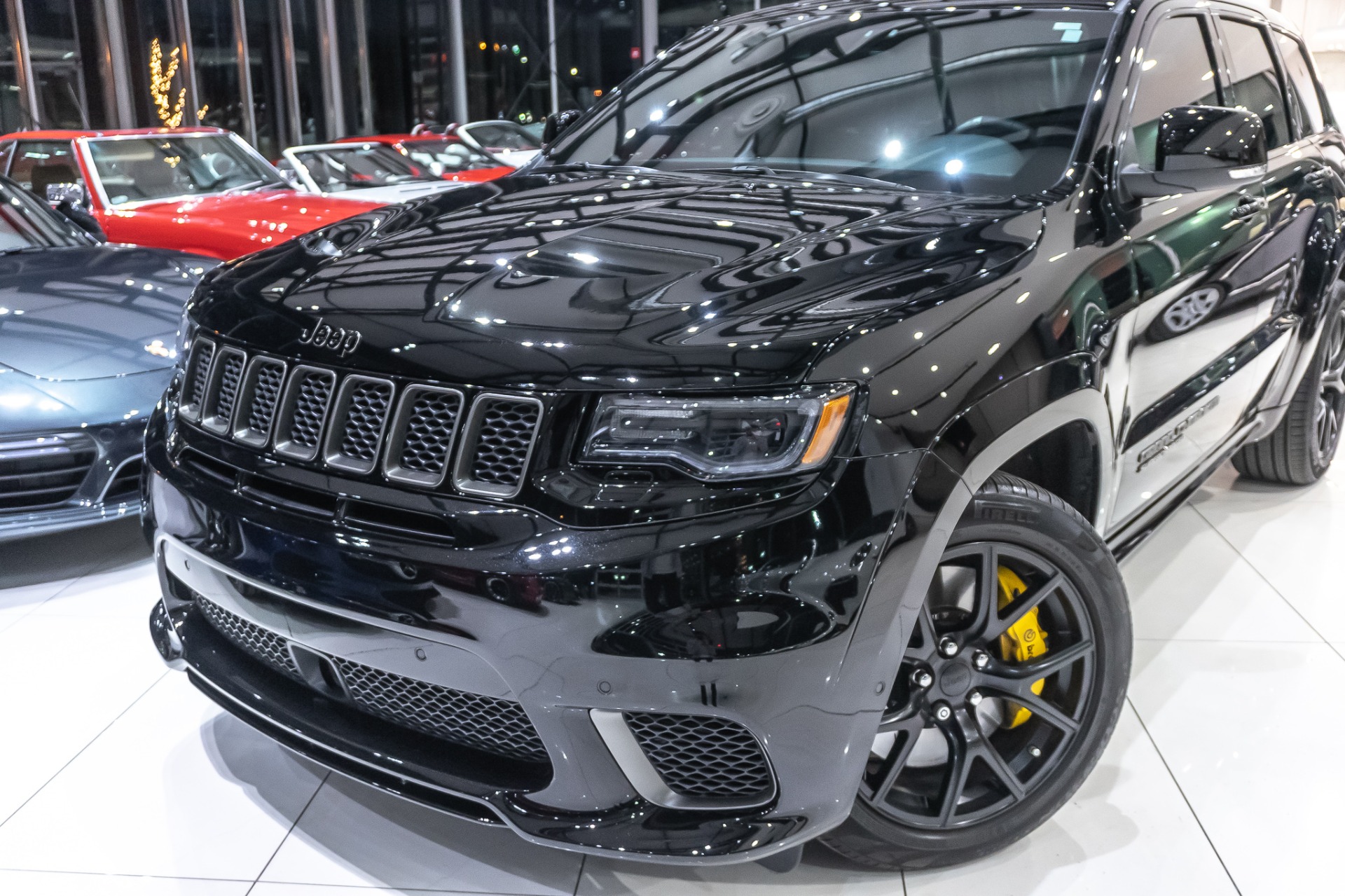 Used 2018 Jeep Grand Cherokee Trackhawk Laguna Leather + Pano + High ...