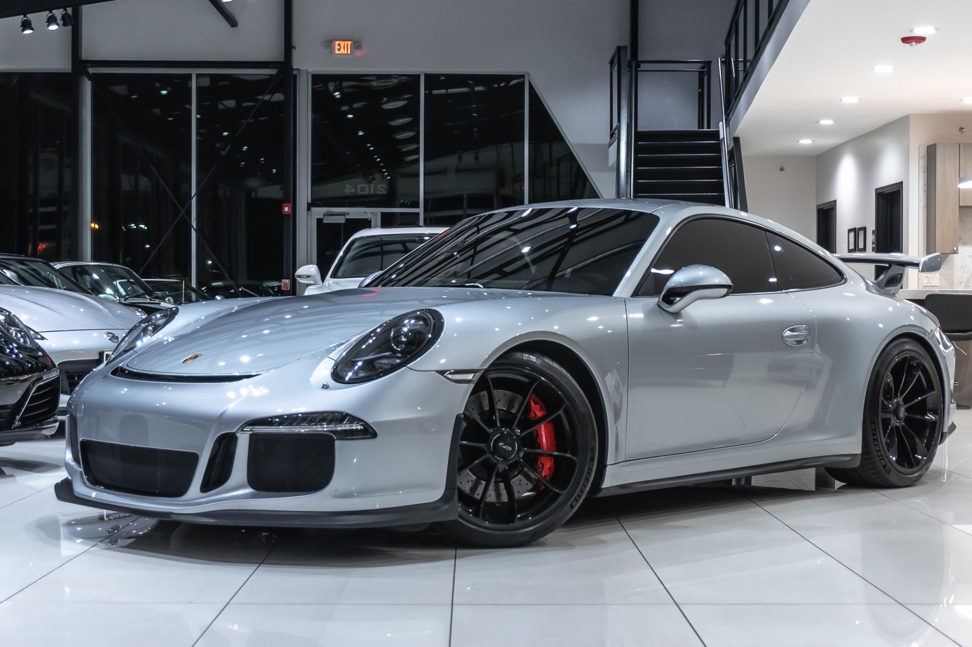 Used 2015 Porsche 911 GT3 Coupe MSRP $148K+ GUARDS RED STITCHING! FRONT ...