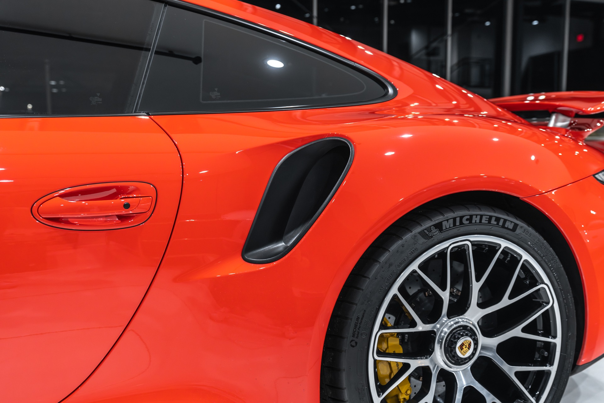 Used-2016-Porsche-911-Turbo-S-Coupe-MSRP-196685-Lava-Orange-Cobb-Tune-Soul-Exhaust