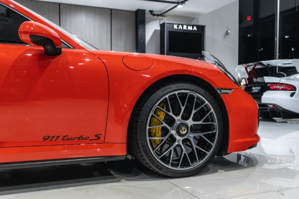 Used-2016-Porsche-911-Turbo-S-Coupe-MSRP-196685-Lava-Orange-Cobb-Tune-Soul-Exhaust