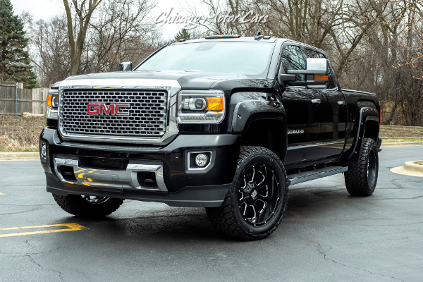 Used 2015 GMC Sierra 3500HD Denali 4x4 Duramax Diesel PICKUP TRUCK ...