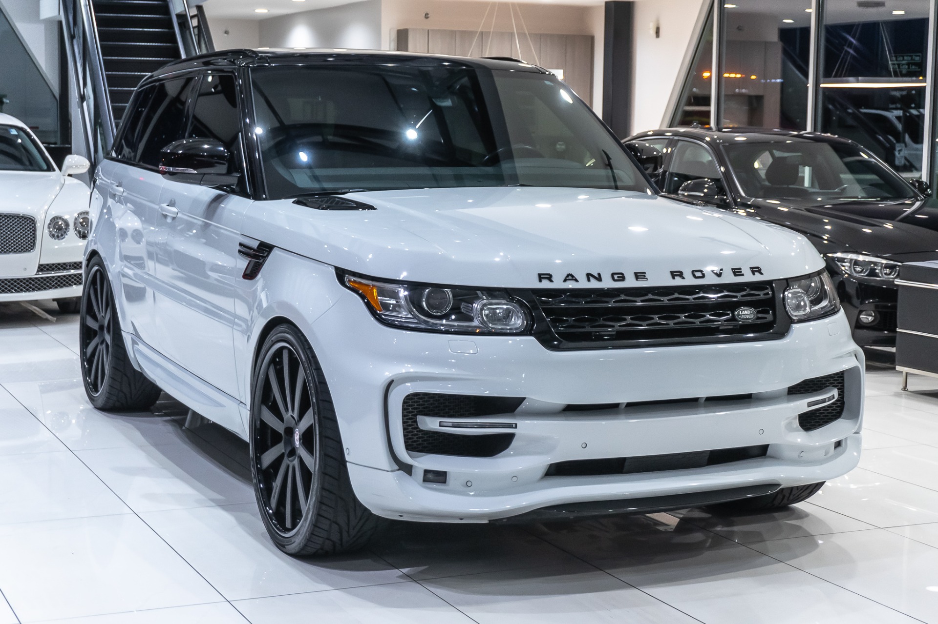 Used Rover Range Rover Sport V8 Supercharged STARTECH Kit + HRE Wheels Big $ Upgrades! For Sale (Special Pricing) | Chicago Motor Cars Stock #16813B