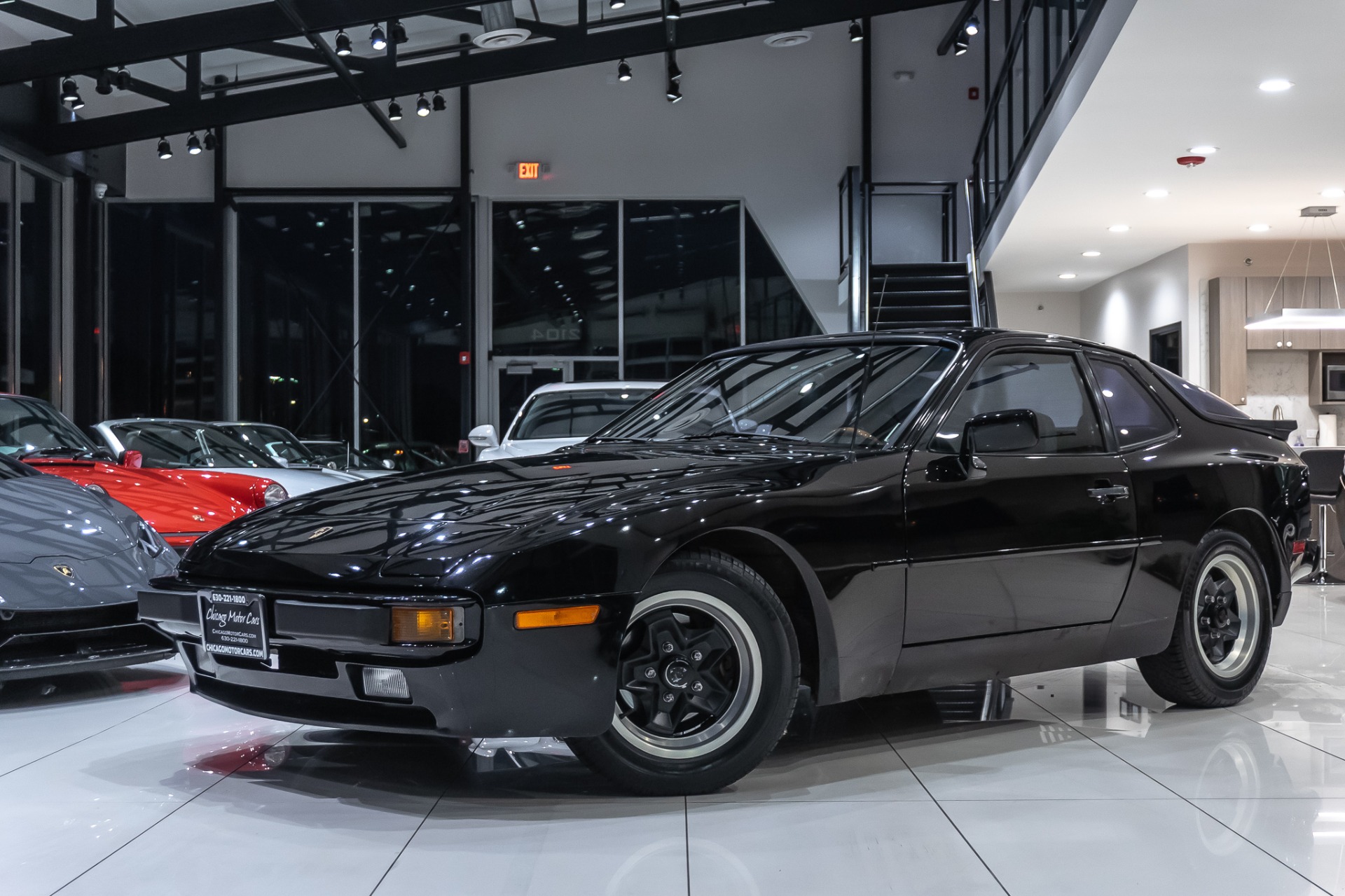 used 1983 porsche 944 coupe manual transmission upgraded sound system for sale special pricing chicago motor cars stock 17079 used 1983 porsche 944 coupe manual