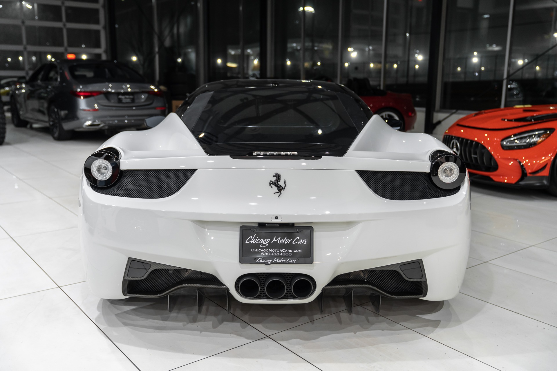 Used-2011-Ferrari-458-Italia-Coupe-RARE-Color-Combo-Carbon-Fiber-Driver-Zone-Novitec-Exhaust-LOADED