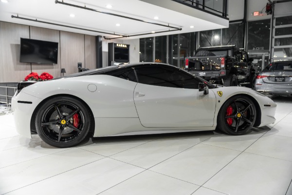 Used-2011-Ferrari-458-Italia-Coupe-RARE-Color-Combo-Carbon-Fiber-Driver-Zone-Novitec-Exhaust-LOADED