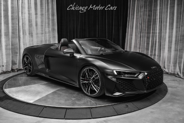 Used-2020-Audi-R8-52-quattro-V10-performance-Convertible-Spyder-Stealth-PPF-Loaded