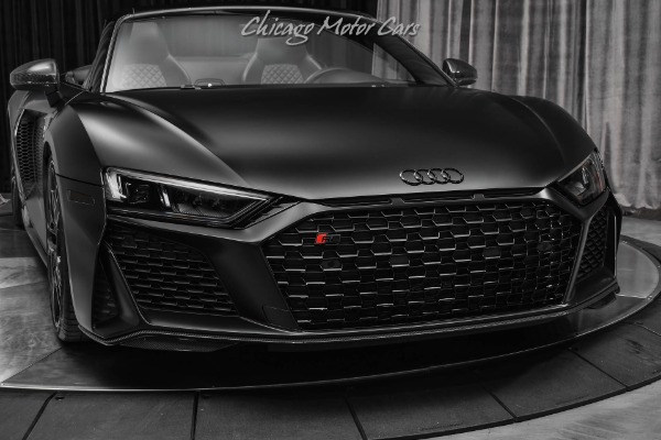 Used-2020-Audi-R8-52-quattro-V10-performance-Convertible-Spyder-Stealth-PPF-Loaded