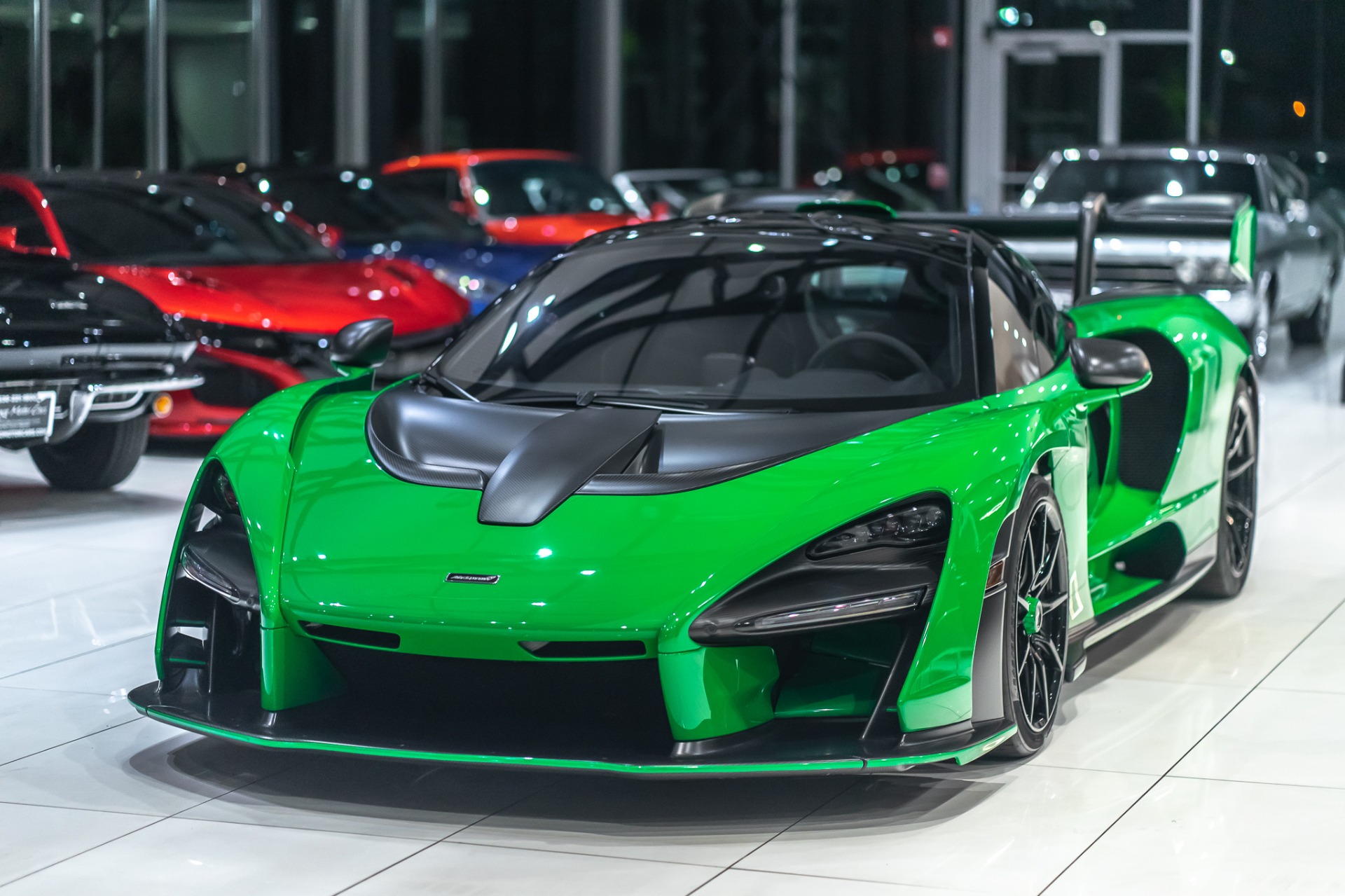 Used 2019 McLaren Senna Coupe ONLY 387 MILES! ECJ BESPOKE GREEN! #169 ...