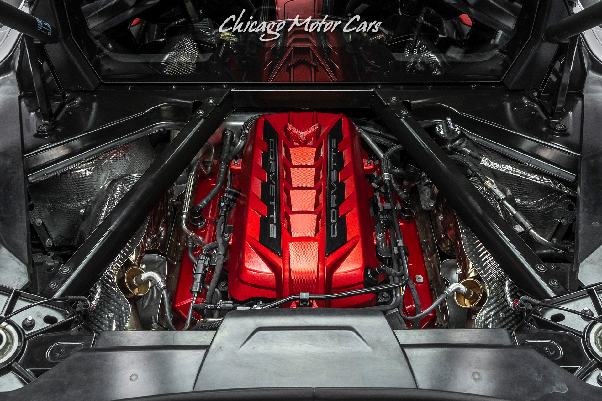 2023 Corvette Stingray Edge Red Engine Cover Not Available