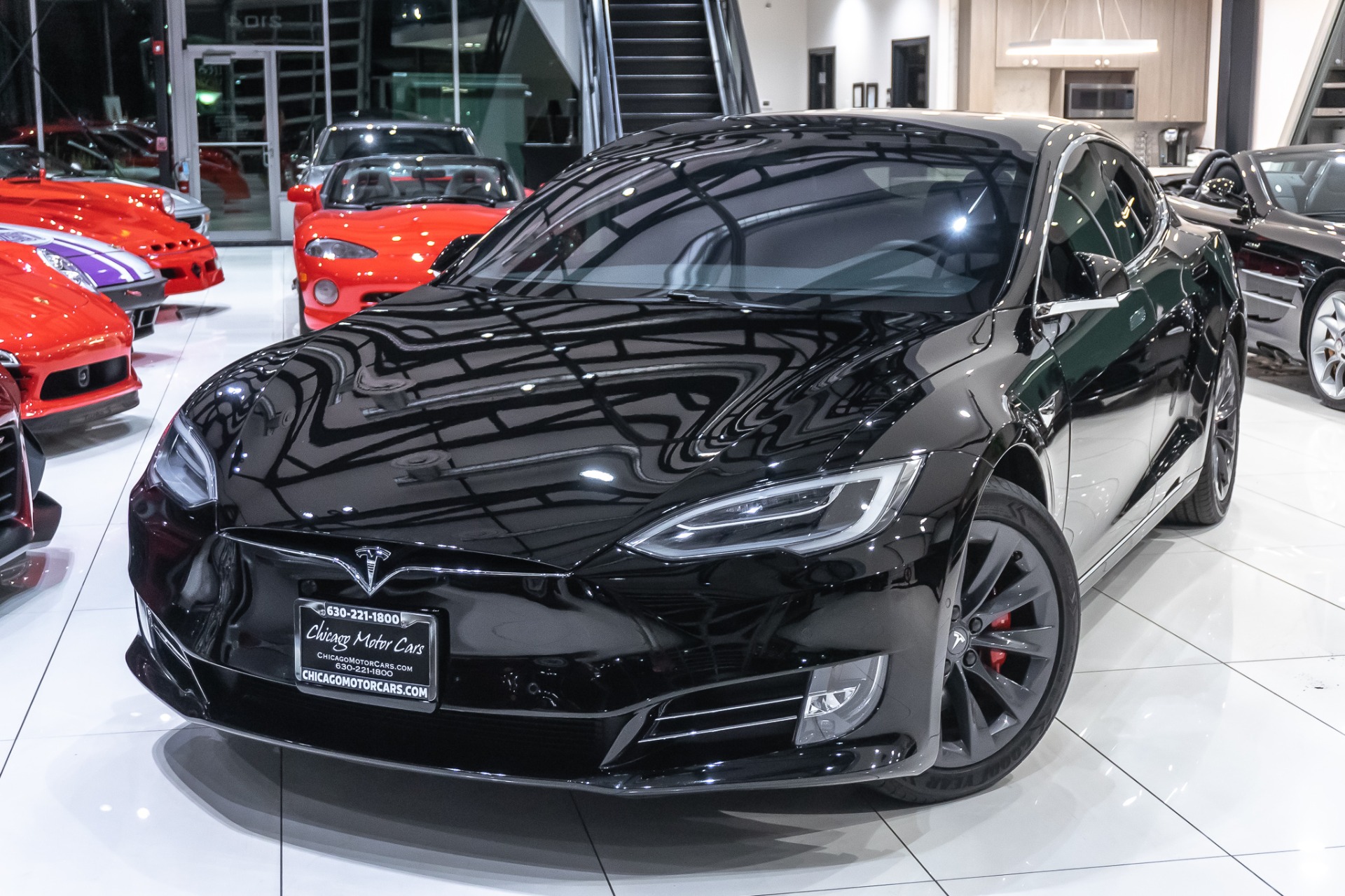 Used 2019 Tesla Model S Performance Ludicrous Mode Free Unlimited Charging Carbon Fiber For 1368