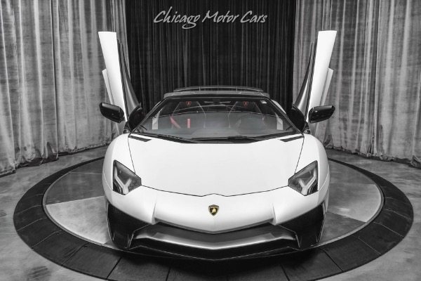 Used-2016-Lamborghini-Aventador-LP750-4-SV-Roadster-ONLY-6K-Miles-RARE-Factory-Satin-Paint-LOADED