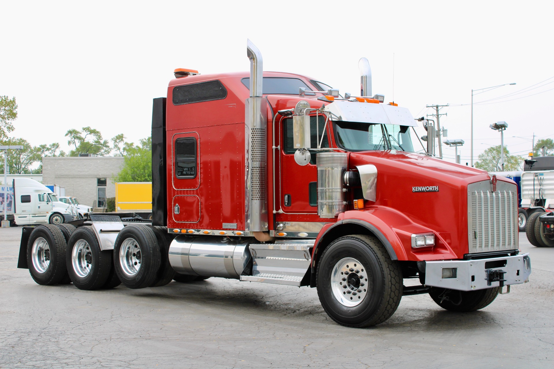 Used 2009 Kenworth T800 Sleeper Tri Axle Heavy Haul C15 550hp